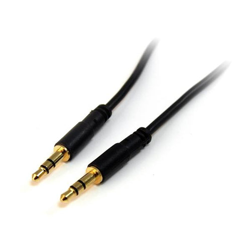 StarTech.com 6 ft Slim 3.5mm Stereo Audio Cable - M/M StarTech.com 6 ft Slim 3.5mm Stereo Audio Cable - M/M